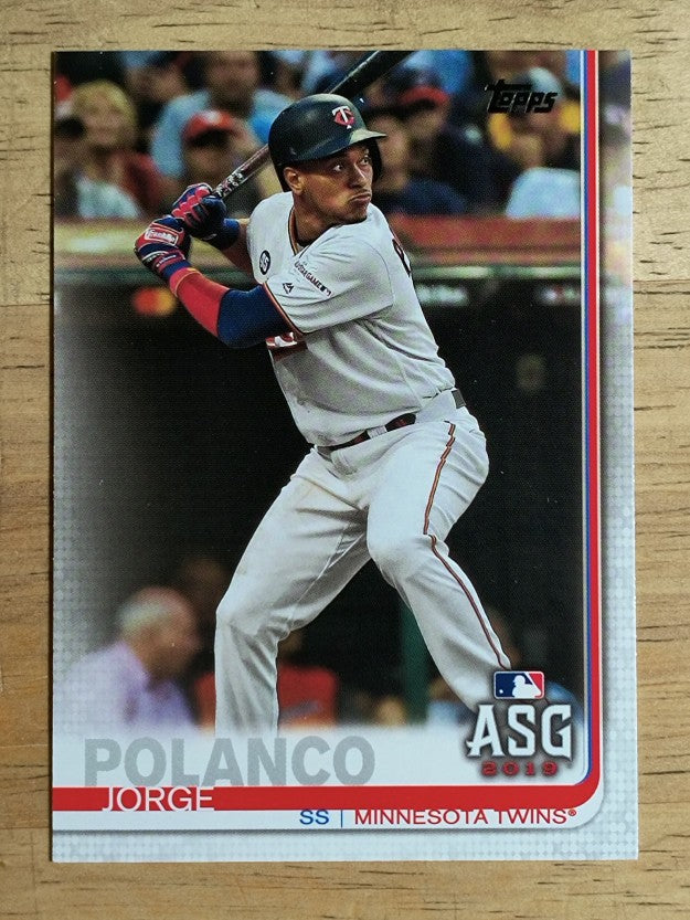 2019 Topps Update #US10 Jorge Polanco AS