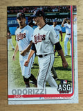 2019 Topps Update #US36 Jake Odorizzi AS