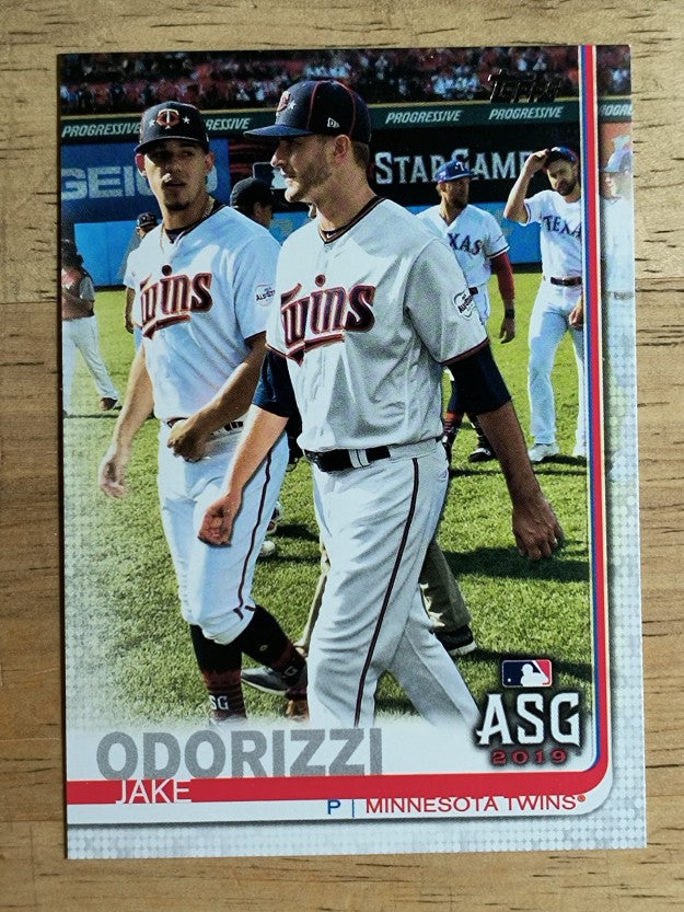 2019 Topps Update #US36 Jake Odorizzi AS