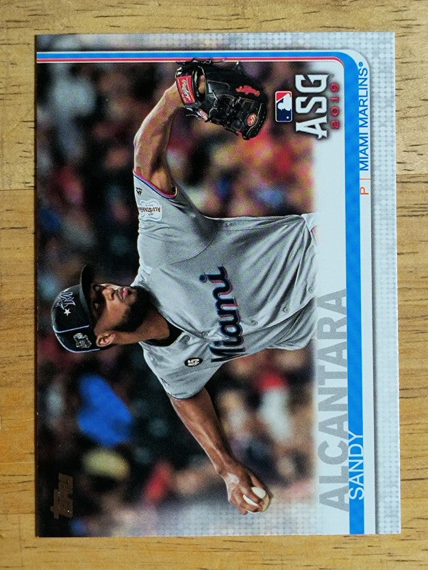 2019 Topps Update #US104 Sandy Alcantara AS