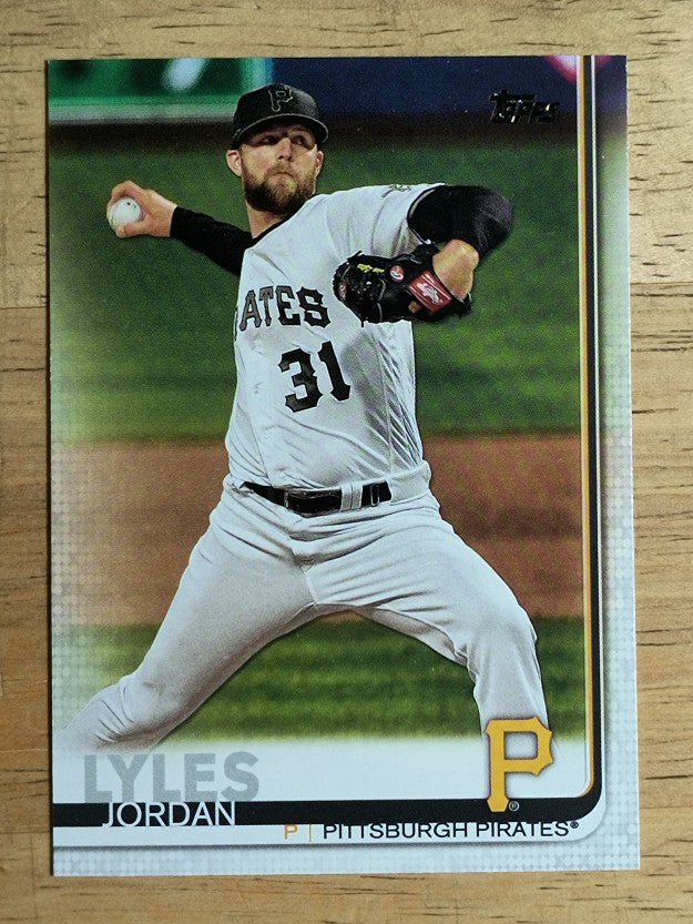 2019 Topps Update #US152 Jordan Lyles