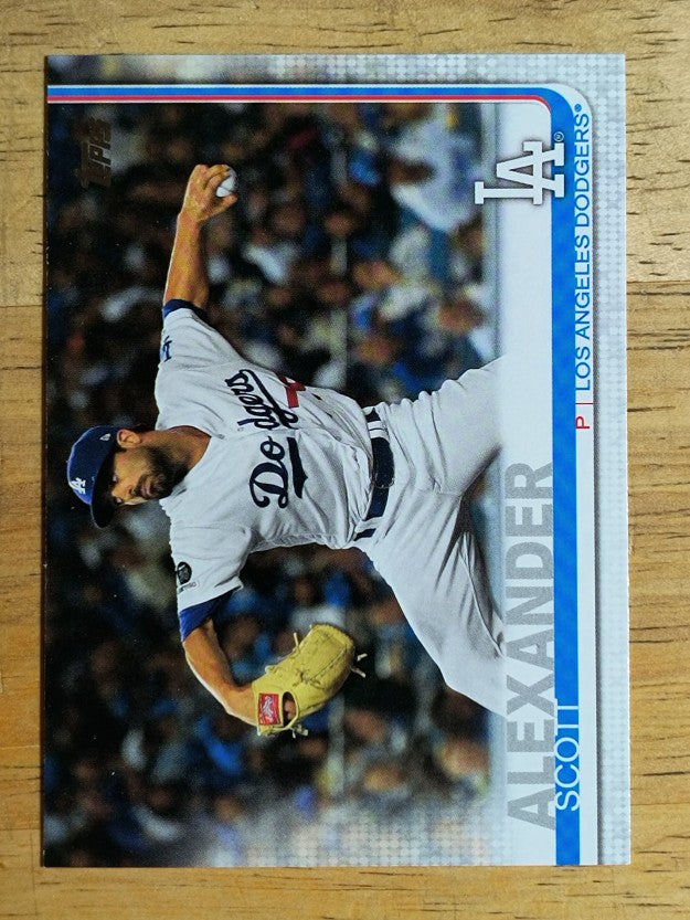 2019 Topps Update #US162 Scott Alexander