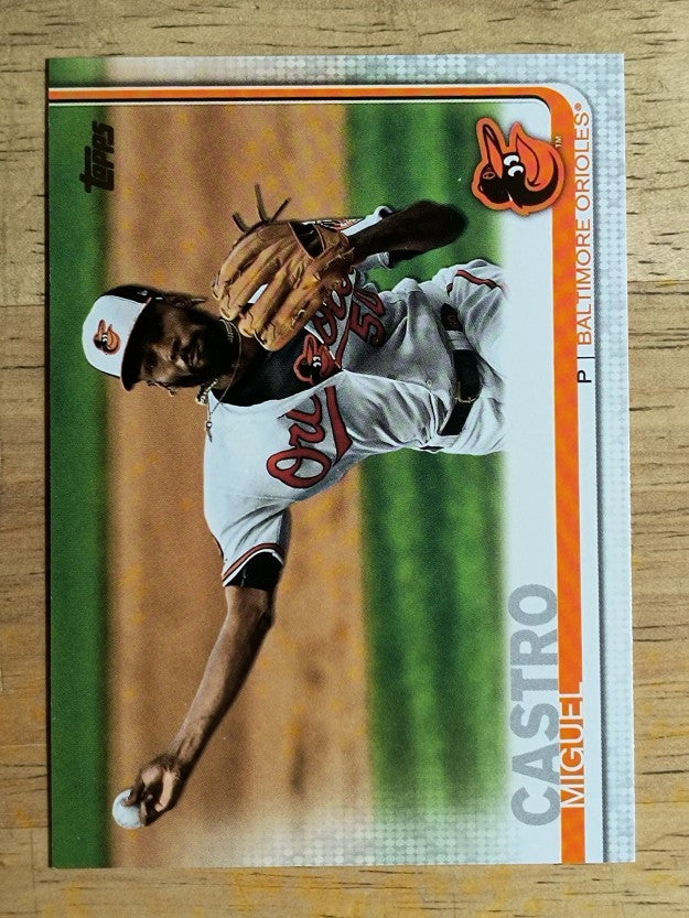 2019 Topps Update #US163 Miguel Castro
