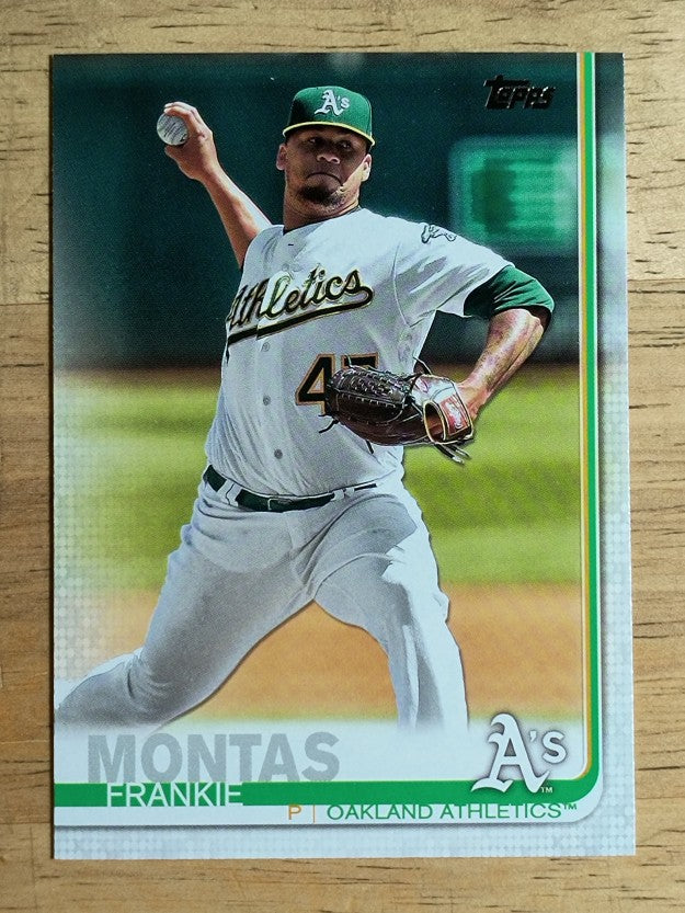 2019 Topps Update #US215 Frankie Montas