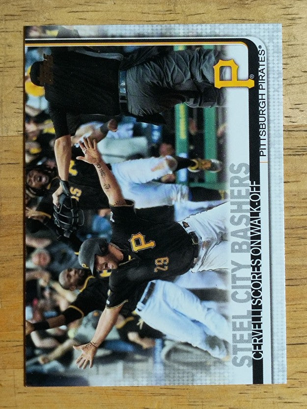 2019 Topps Update #US251 Josh Bell/Starling Marte/Francisco Cervelli