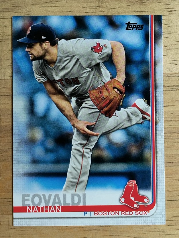 2019 Topps Update #US282 Nathan Eovaldi
