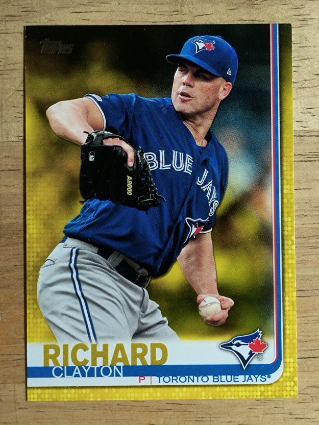 2019 Topps Update Walgreens Yellow #US57 Clayton Richard