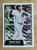 2020 Topps Big League Flipping Out #FO4 Aaron Hicks