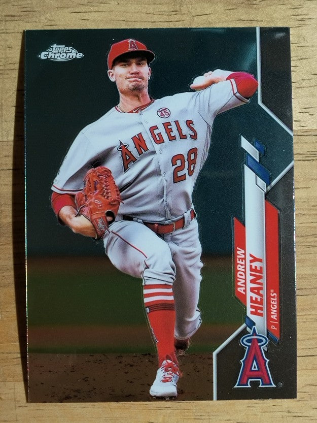 2020 Topps Chrome #28 Andrew Heaney