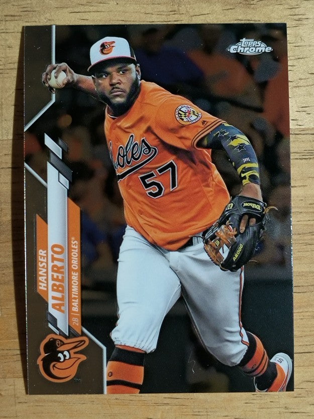 2020 Topps Chrome #79 Hanser Alberto