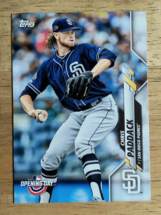 2020 Topps Opening Day #196 Chris Paddack