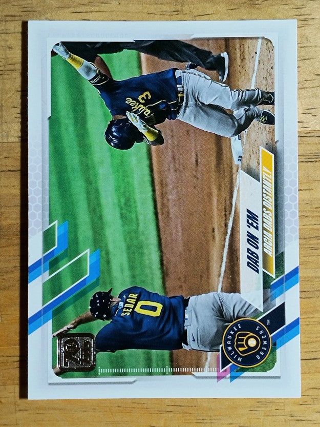 2021 Topps #7 Dab on 'Em/Orlando Arcia