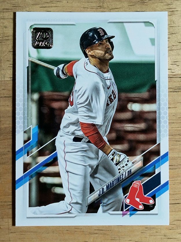 2021 Topps #20 J.D. Martinez