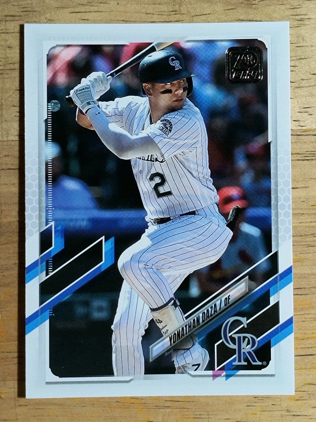 2021 Topps #33 Yonathan Daza