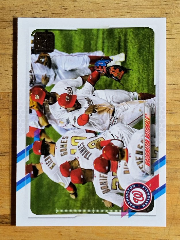 2021 Topps #58 Washington Nationals TC
