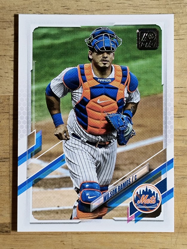 2021 Topps #127 Wilson Ramos