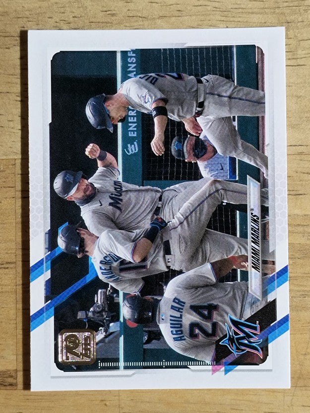 2021 Topps #172 Miami Marlins TC