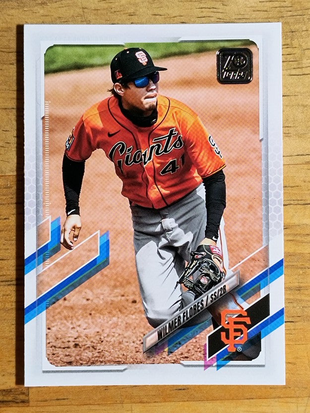 2021 Topps #191 Wilmer Flores