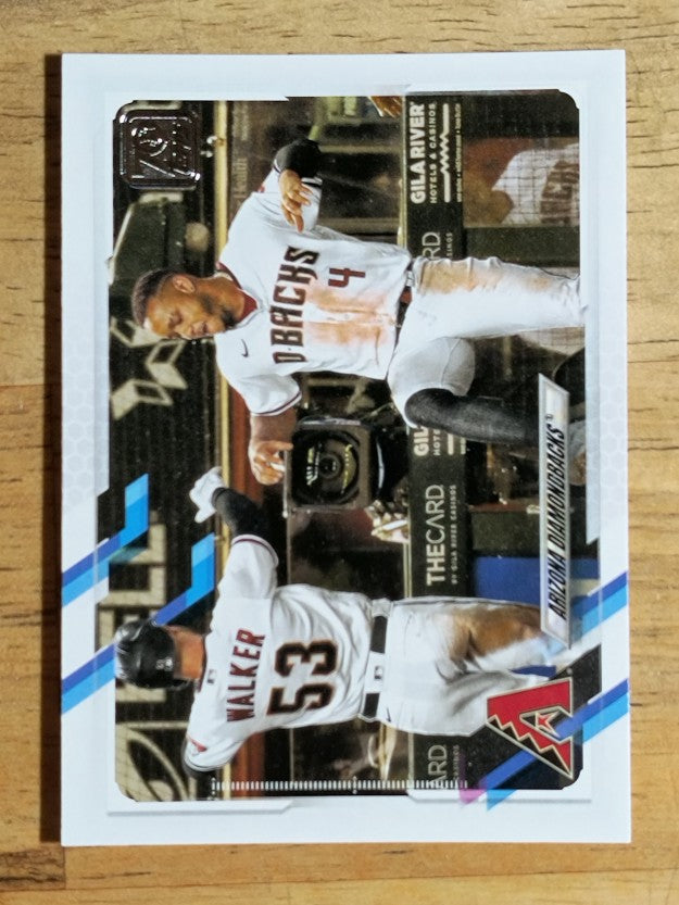 2021 Topps #287 Arizona Diamondbacks TC