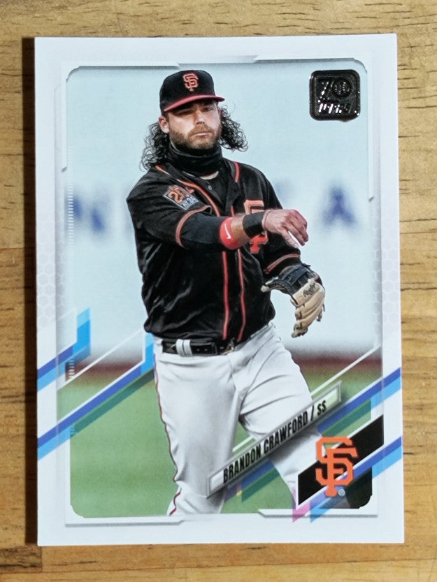 2021 Topps #315 Brandon Crawford