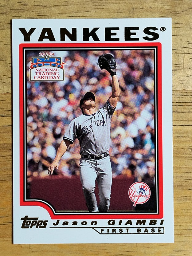 2004 National Trading Card Day #T4 Jason Giambi