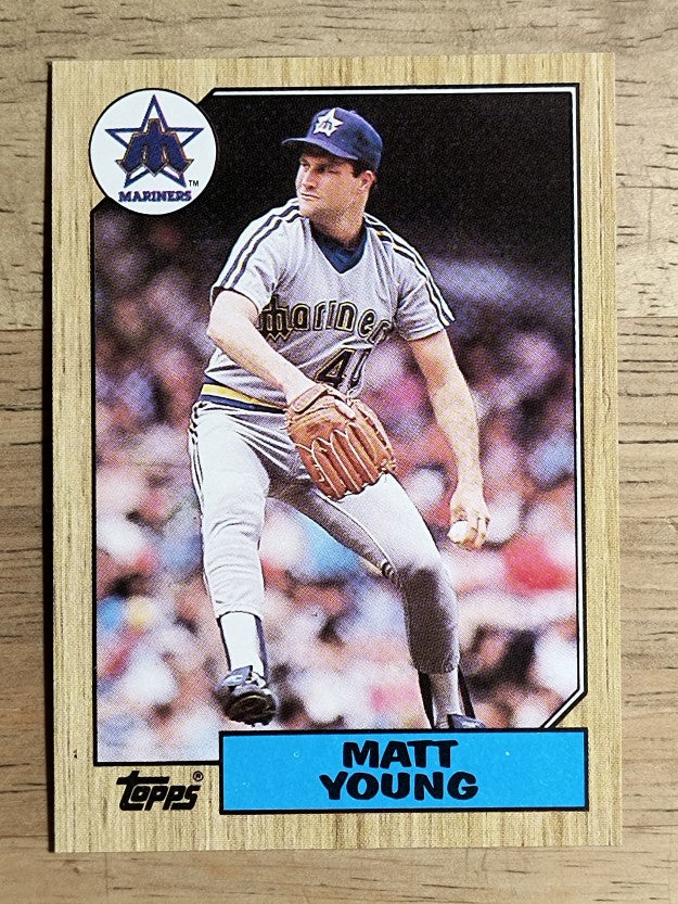 1987 Topps #19 Matt Young