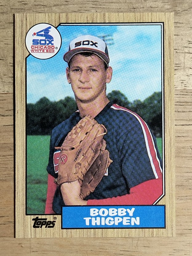 1987 Topps #61 Bobby Thigpen RC