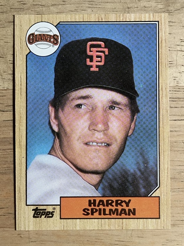 1987 Topps #64 Harry Spilman