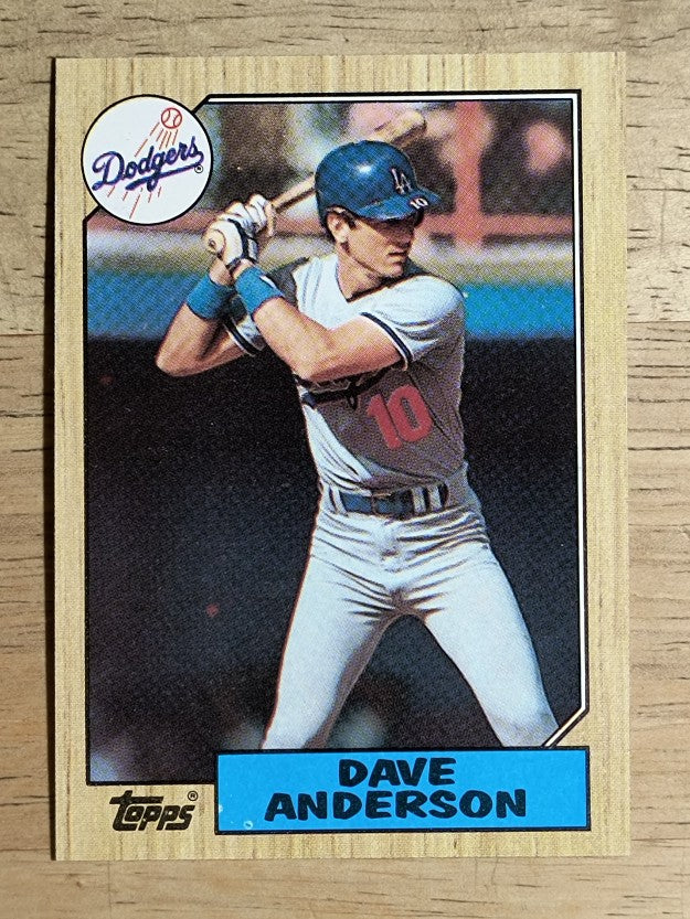 1987 Topps #73 Dave Anderson