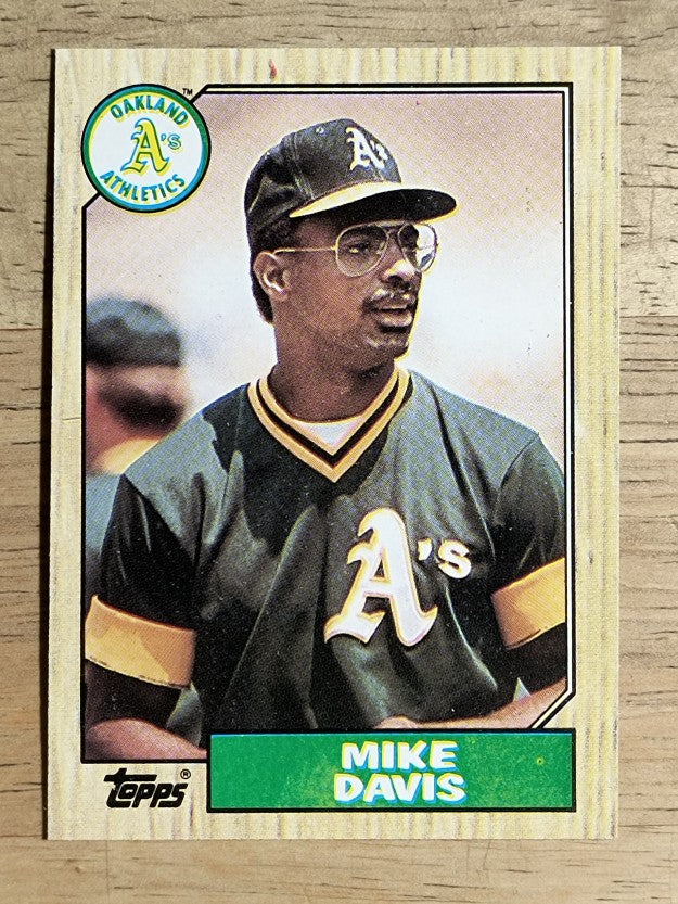 1987 Topps #83 Mike Davis