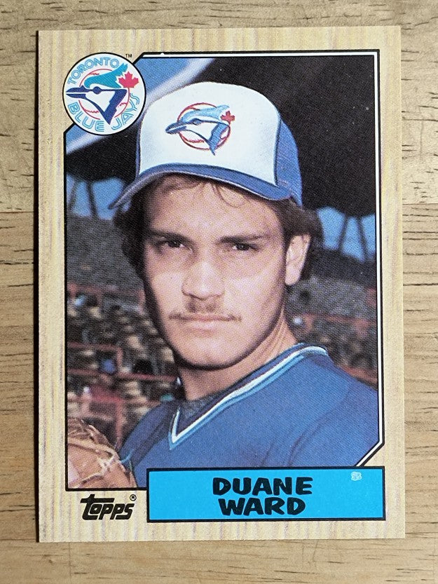 1987 Topps #153 Duane Ward RC