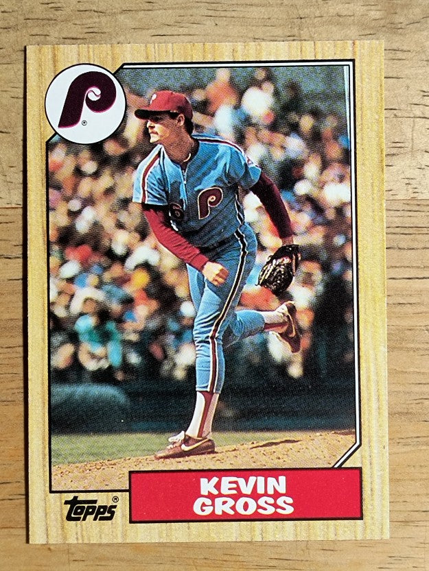 1987 Topps #163 Kevin Gross