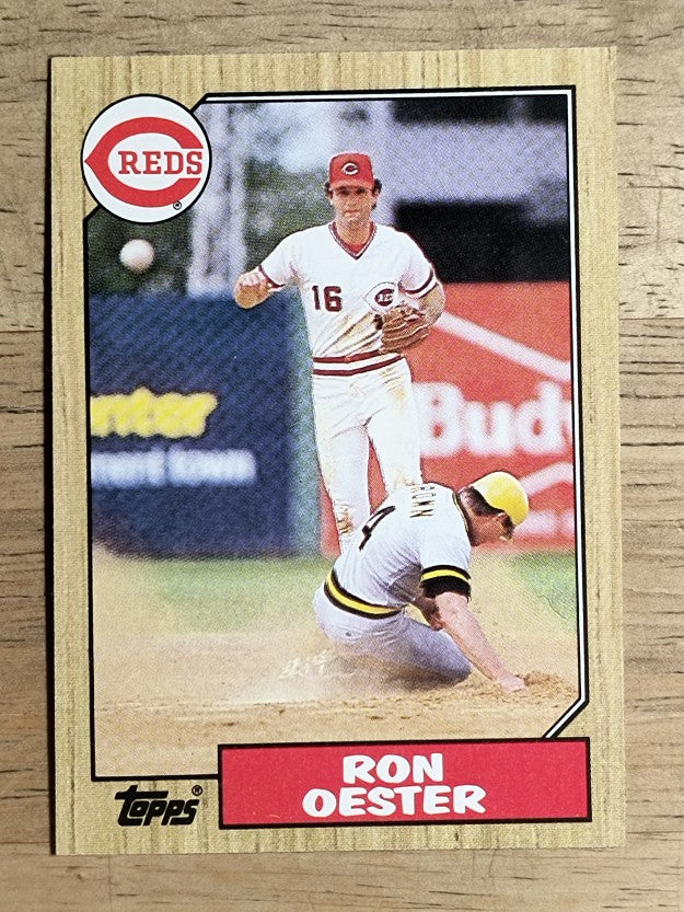 1987 Topps #172 Ron Oester