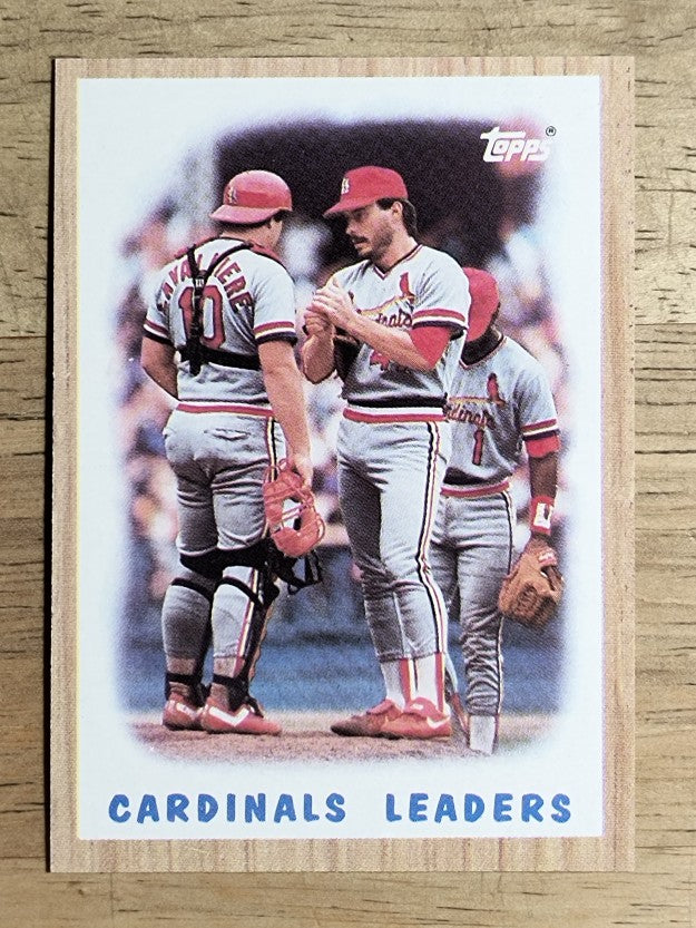 1987 Topps #181 Cardinals Team