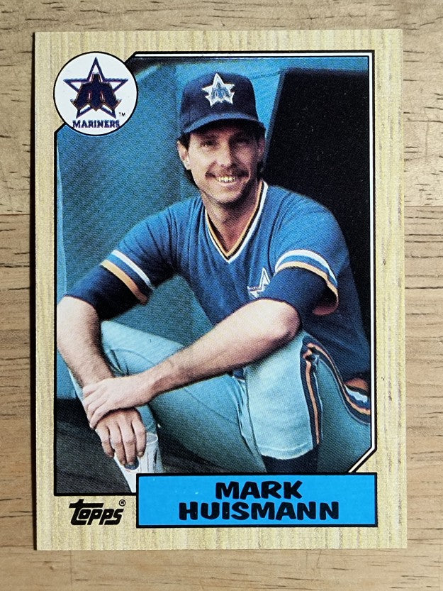 1987 Topps #187 Mark Huismann
