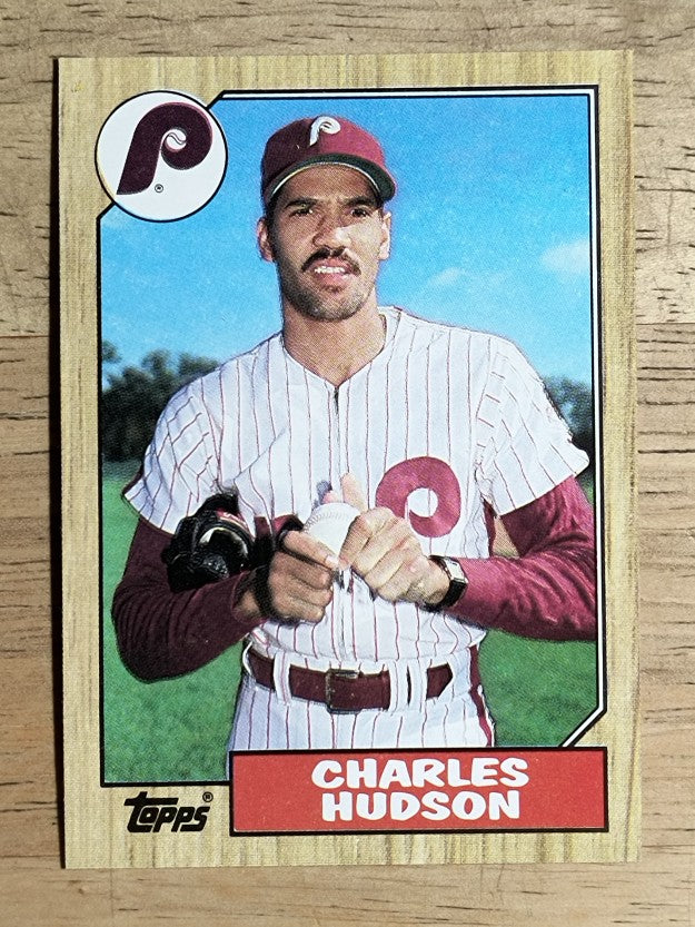 1987 Topps #191 Charles Hudson