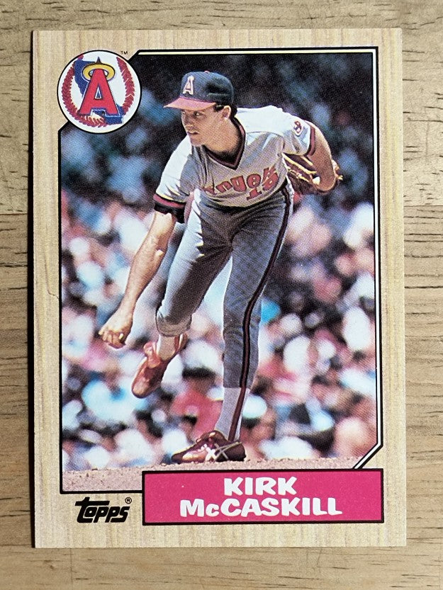 1987 Topps #194 Kirk McCaskill
