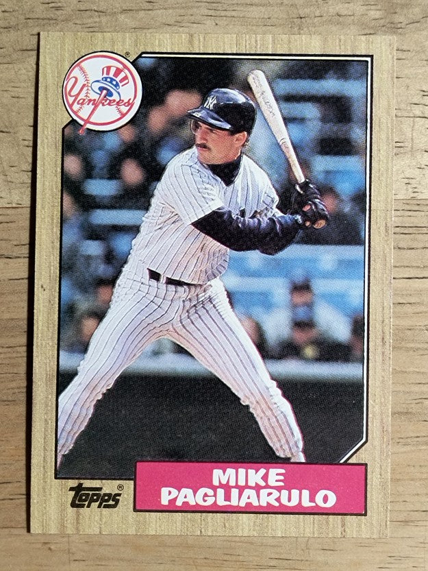 1987 Topps #195 Mike Pagliarulo