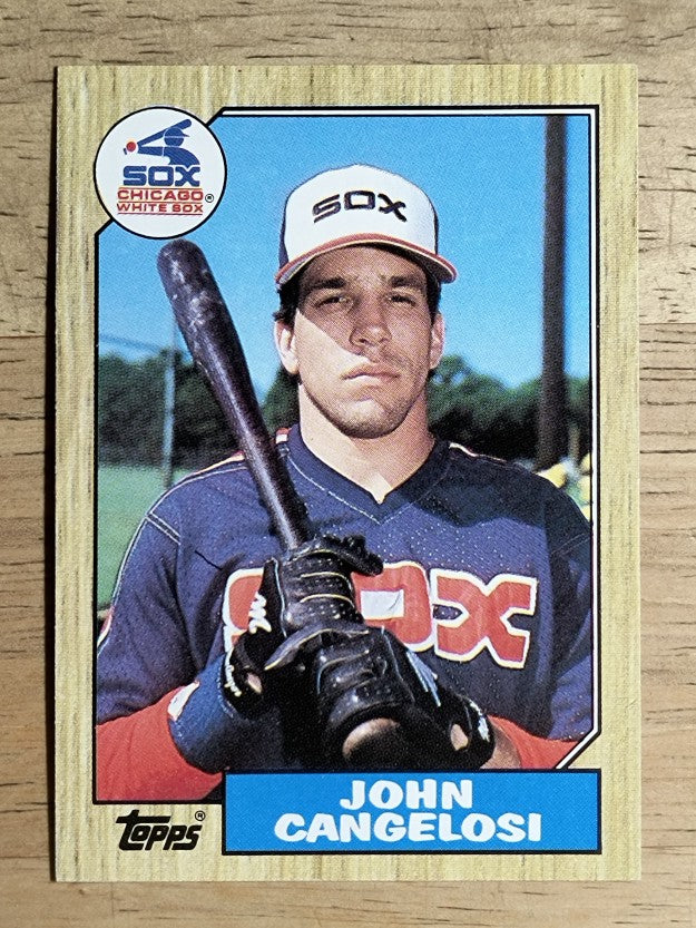 1987 Topps #201 John Cangelosi
