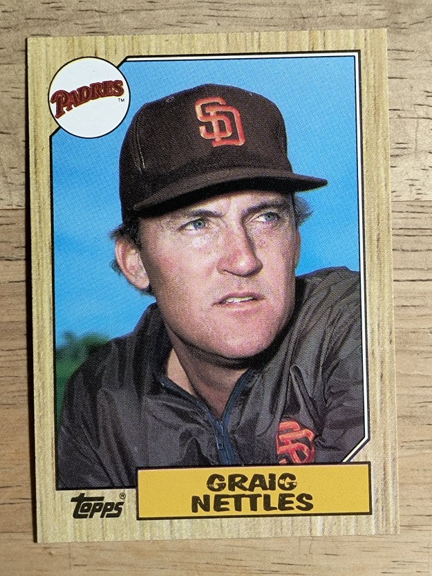 1987 Topps #205 Graig Nettles
