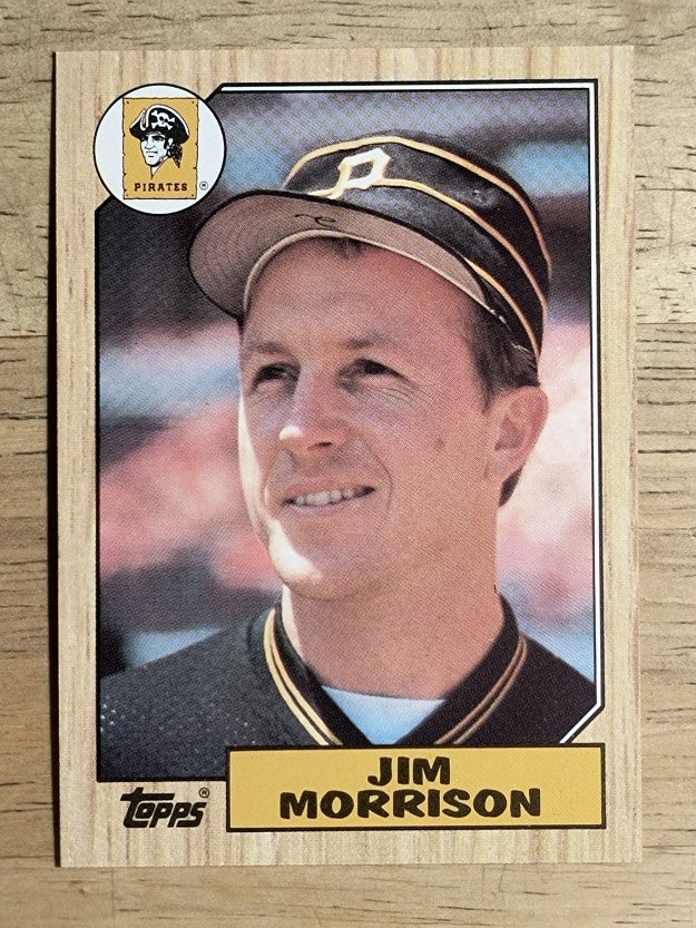 1987 Topps #237 Jim Morrison