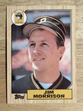 1987 Topps #237 Jim Morrison