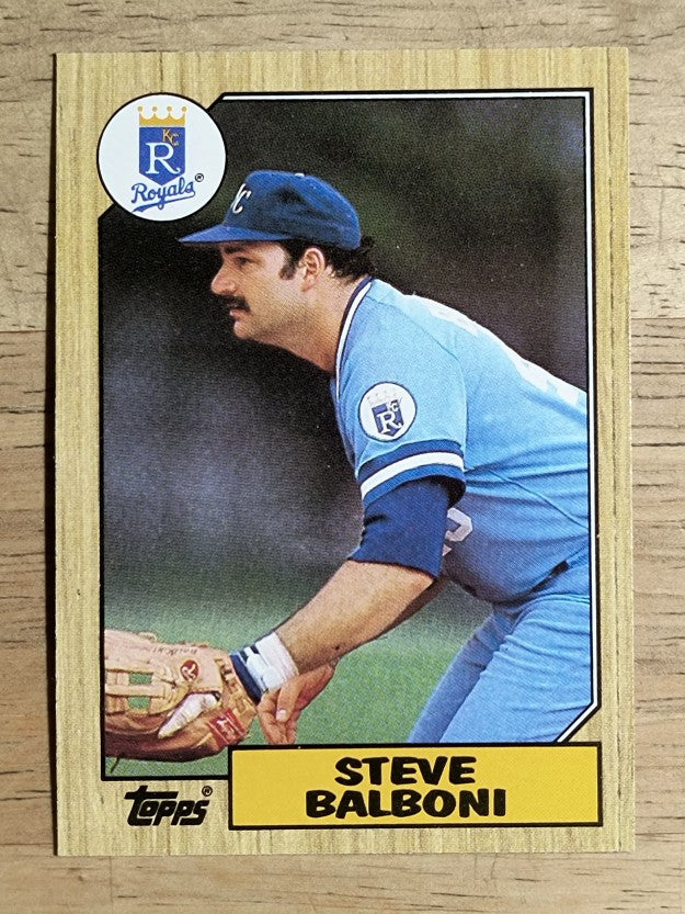 1987 Topps #240 Steve Balboni