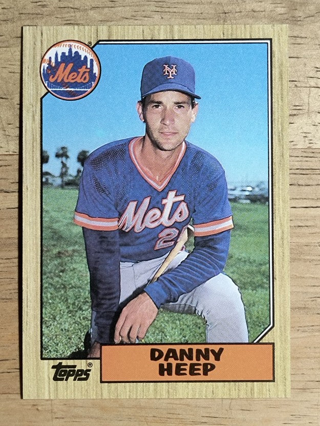 1987 Topps #241 Danny Heep