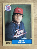 1987 Topps #247 Jeff Reed