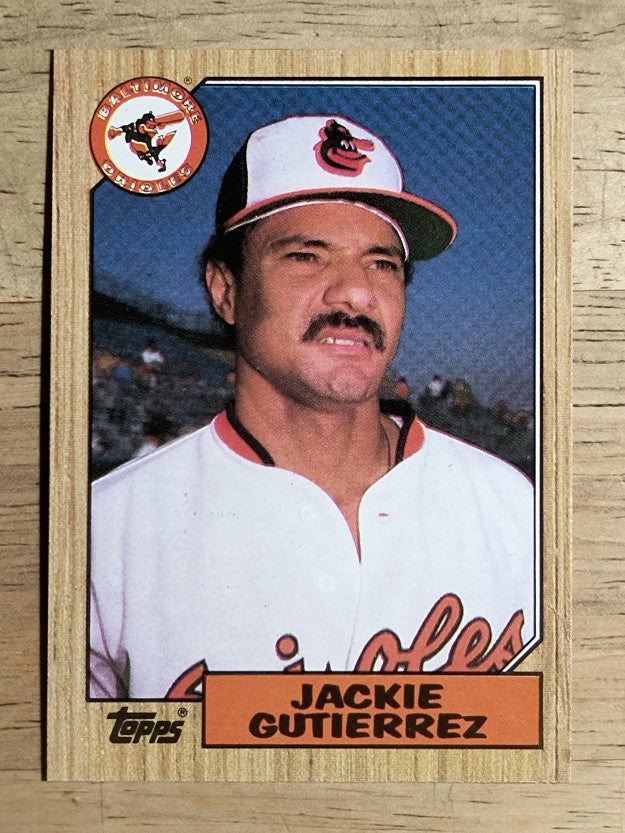 1987 Topps #276 Jackie Gutierrez