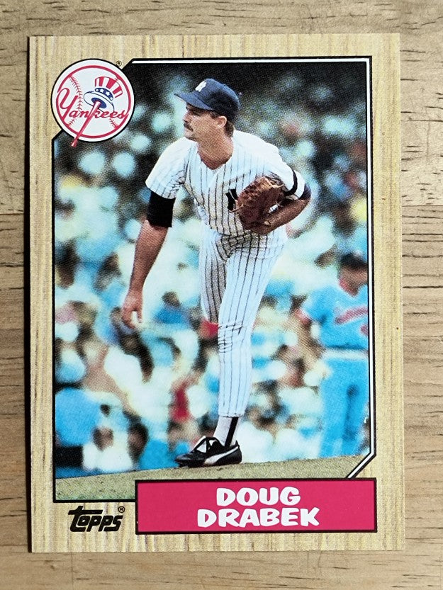 1987 Topps #283 Doug Drabek RC