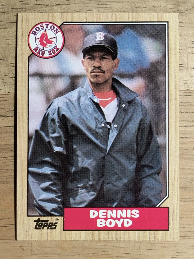 1987 Topps #285 Dennis Boyd