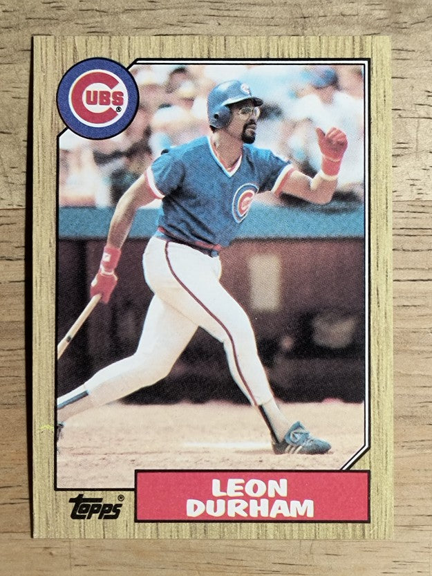 1987 Topps #290 Leon Durham