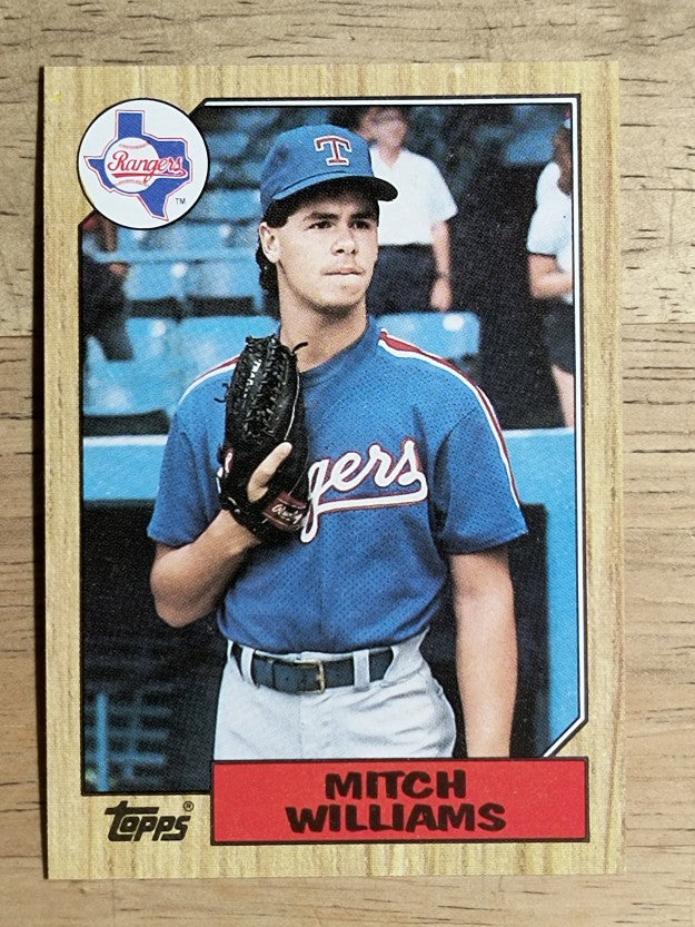1987 Topps #291 Mitch Williams RC